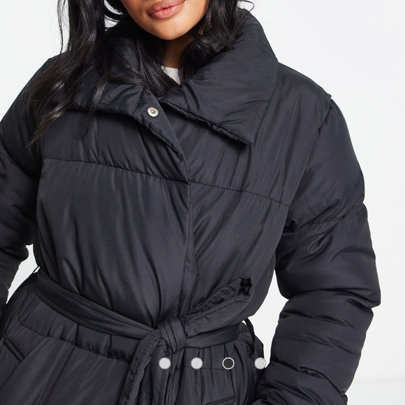 ‼️SALE‼️ Threadbare Coral oversized belted duvet belted maxi coat - Picture 3 of 8